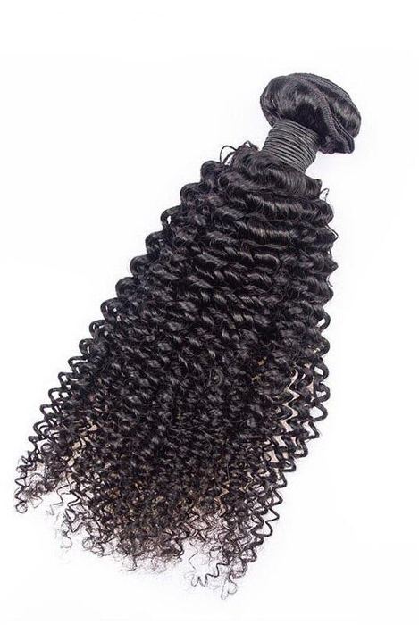 Kinky curly hair texture